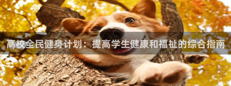 尊龙人生就是博登录网址下载：高校全民健身计划：提高学生健