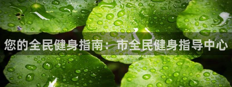 尊龙凯时口碑好吗：您的全民健身指南：市全民健身指导中心