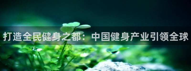 尊龙凯时官方网页：打造全民健身之都：中国健身产业引领全球