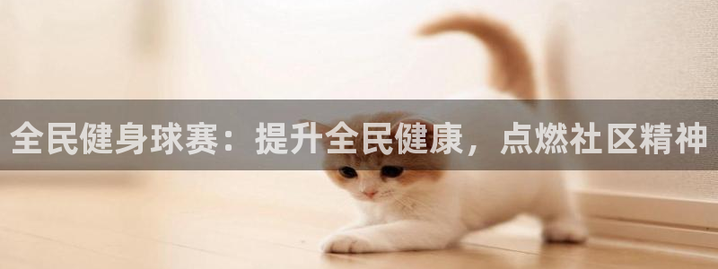 尊龙网站注册网：全民健身球赛：提升全民健康，点燃社区精神